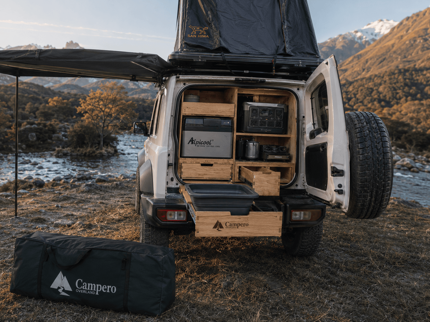 Campero Jimny 3p - Organizador